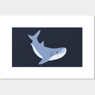 Cute Shark art Posters and Art